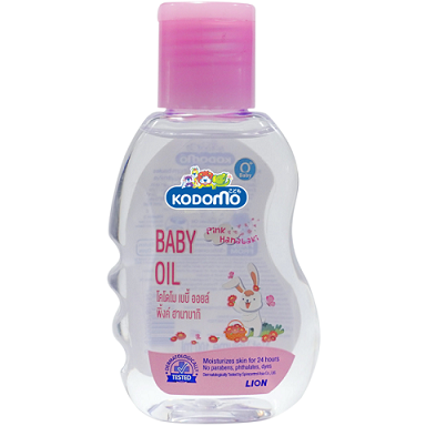 Kodomo Hanabaki Baby Oil Pink 100ml